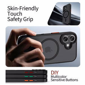 Tech-Protect MagMat XT 4-set MagSafe ümbris jaoks iPhone 17 - matt must