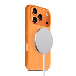 Crong Color Cover Magnetic MagSafe ümbris seadmele iPhone 17 Pro, oranž