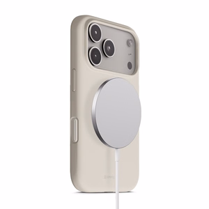 Crong Color Cover Magnetic MagSafe ümbris seadmele iPhone 17 Pro Max, kivibeež
