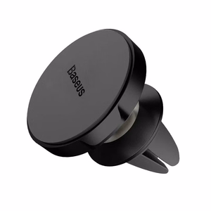 Universal car phone holder Baseus SUER-A01 for using on ventilation grille, magnetic fixing, black