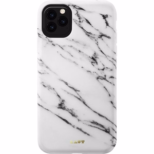 Laut Huex Elements ümbris seadmele iPhone 11 Pro Max, valge marmori mustriga