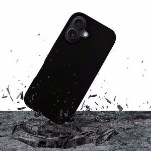 3mk Silicone Ümbris jaoks iPhone 16 Plus - must