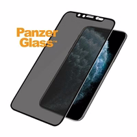 PanzerGlass E2E Super+ Karastatud klaas jaoks iPhone X/XS/11 Pro - Must