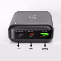 Powerbank SBS TTBB20000PD20K 20000 mAh 20W PD USB-C, USB-A, Micro-USB - must