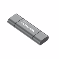 Vention USB3.0 multifunktsionaalne kaardilugeja hall metallist