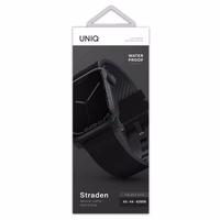 Uniq Straden nahast Hybrid rihm Apple Watch 1/2/3/4/5/6/7/8/SE/SE2/Ultra 42/44/45/49mm - must