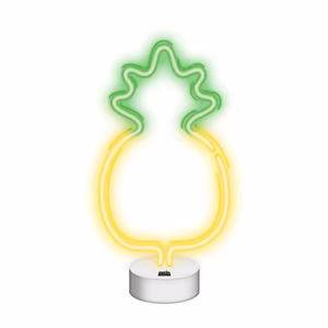 Neon LED on a alus PINEAPPLE kollane roheline NNE05 Neolia