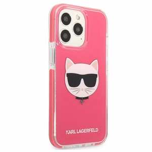 KARL LAGERFELD KLHCP13LTPECPI IPHONE 13 PRO / 13 6.1 "ÜMBRIS FUCHSIA / FUSCHIA CHOUPETTE HEAD