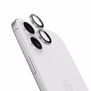 Закалённое стекло Benks Glass Warrior защита камеры для iPhone 17 (2 линзы) серебристое