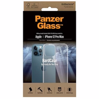 PanzerGlass ClearCase antibacterial Military Grade certified ümbris jaoks iPhone 12 Pro Max - läbipaistev