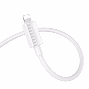 Кабель USB C to Lightning Hoco PD 27W 1 м X107 белый