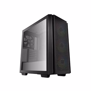 Deepcool MID TOWER CASE CG560 Side window Black Mid-Tower ATX PS2