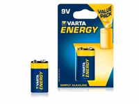 VARTA alkaline battery 9V (Type 6LR61) Energy 1 pcs