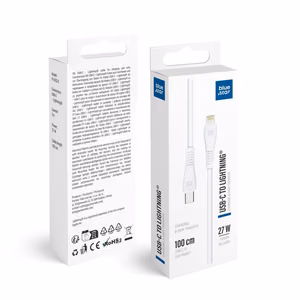 Blue Star USB-C to Lightning cable 3A 27W 1m PJ-DQ2-C white
