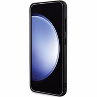 Ferrari Hot Stamp V Lines MagSafe ümbris jaoks Samsung Galaxy S24+ - must