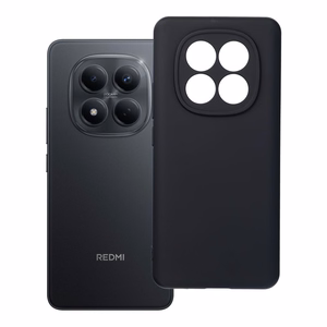 Silikoonist ümbris XIAOMI Redmi Note 15 5G musta värvi jaoks