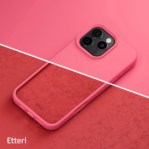 Etteri Silicone Mag ümbris iPhone 16 Pro Max 6,9" vaarikas