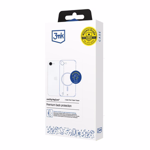 3mk Just20g MagCase для iPhone 16E - прозрачный