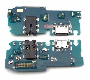 Flex Samsung A125 A12 2020/M127 M12 2021 jaoks plugin, microphone, headphone connector original (service pack)