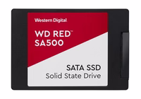 Western Digital punane SA500 2.5" 500 GB Serial ATA III 3D NAND