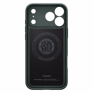 Spigen Thin Fit MagSafe ümbris iPhone 18 Pro / 17 Pro jaoks, roheline
