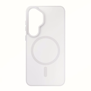 Samsung Galaxy S26+ – 3mk Smoke MagCase valge telefoniümbris