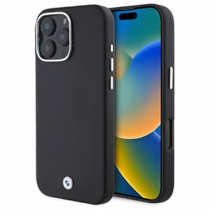 BMW Sign Full Wrapped Metal MagSafe iPhone 16 Pro Ümbris - must