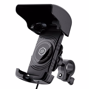 Blavec Uchwyt Rowerowy/Motocyklowy BVC-01 Velo to handlebar with induction charging and shock absorbtion (BVC01-ICSAHB) black