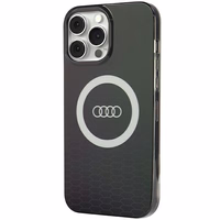Audi IML Big Logo MagSafe ümbris jaoks iPhone 13 Pro / 13 - must