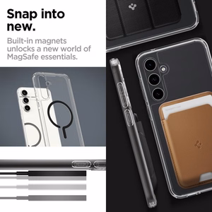 SPIGEN ümbris ULTRA HYBRID Onetap Ring compatible with MagSafe SAMSUNG S23 FE must