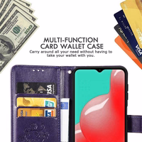 Ümbris Flower Book Samsung A165 A16 4G/A166 A16 5G violet