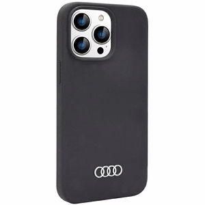 Audi Silicone Ümbris iPhone 14 Pro 6.1" must/must hardcase AU-LSRIP14P-Q3/D1-BK
