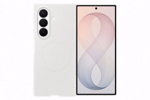 Samsung Galaxy Z Fold8 Ultra silikoonist magnetümbris 2 peegeldusvastase kilega, kreemikas