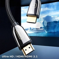 USAMS Kaabel HDMI - HDMI 3m Ultra HD U67 2.1 8K must SJ498HD01 (US-SJ498)