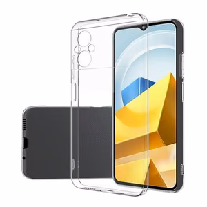 Ümbris Xiaomi Poco M5 jaoks, Ultra Slim 0,5 mm tagakaas, läbipaistev