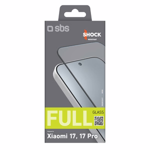 SBS Full Cover karastatud klaas Xiaomi 17 / 17 Pro jaoks