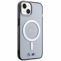 BMW BMHMP14SHCRS iPhone 14 6.1" ümbris läbipaistev hardcase hõbedane Ring MagSafe