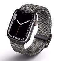 Uniq Aspen punutud rihm Apple Watch 1/2/3/4/5/6/7/8/SE/SE2 44/42/45mm - hall