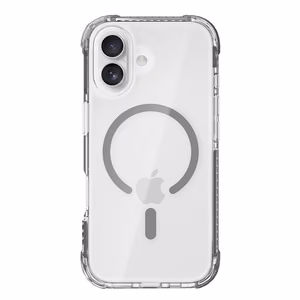 Rock Crystal Clear Magnetic Series Ümbris jaoks Iphone 17 läbipaistev-must