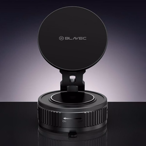 Blavec Car holder BHV-02 magnetic vacuum to windshield (BHV02-PMB) black (damaged packaging)