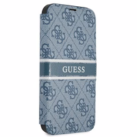 Guess GUBKP13S4GDBL iPhone 13 mini 5.4" sinine/sinine raamat 4G Stripe