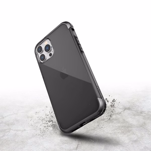 Raptic X-Doria Air ümbris iPhone 14 Pro Maxi jaoks soomustatud kate must