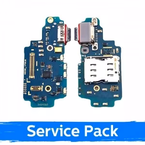 Laadimispesa ühilduv Samsung S928 S24 Ultra paindekaabliga / Plata (Service Pack)