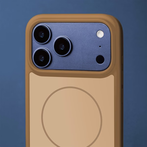 Frame Thin Mag ümbris for iPhone 16 6,1" pruun