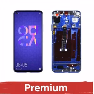 LCD ekraan ühilduv Huawei Nova 5T / Honor 20 raamiga / safiirne sinine / OEM