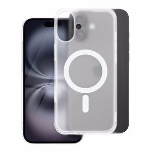 FROST MAG COVER Ümbris compatible with MagSafe jaoks IPHONE 15 Pro frozen läbipaistev