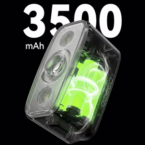 Rockbros QC1200 jalgratta esituli, 1200lm, USB-C – värv: valge
