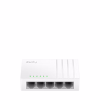 Cudy GS105U network switch Unmanaged Gigabit Ethernet (10/100/1000) valge