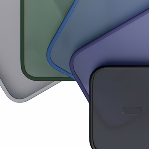 Чехол 3mk Smoke MagCase для Samsung Galaxy S24 — синий полупрозрачный