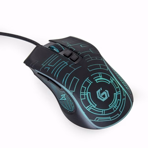 Gembird MUSG-RGB-01 hiir parema käe jaoks USB Type-A 3600 DPI